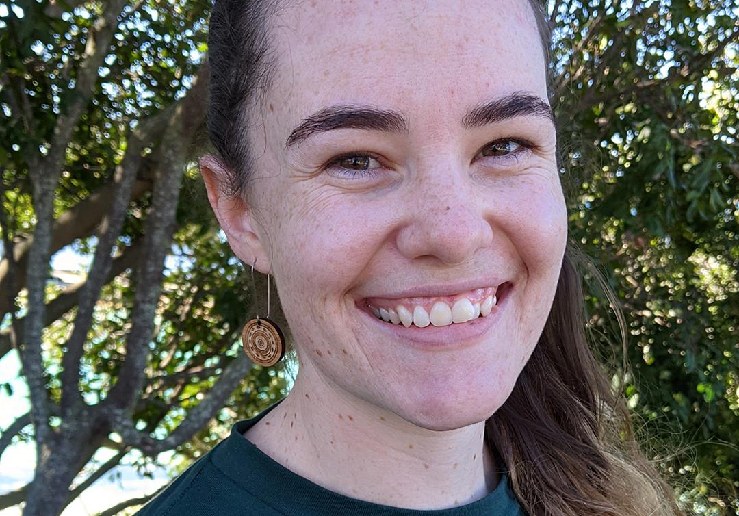 Hannah Allan smiling